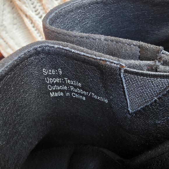 NIB Gabrielle Union Women's Mykayla Platform Slip On Heeled Mule‎ Size 9 Black - Picture 4 of 7